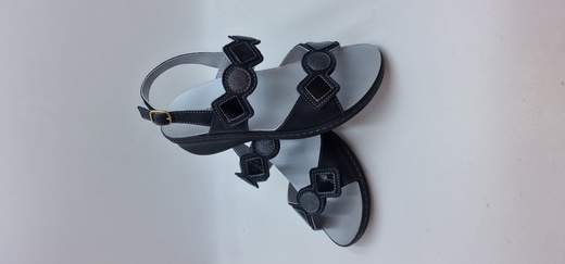 MELLUSO SANDALO IN PELLE E NAPLAK