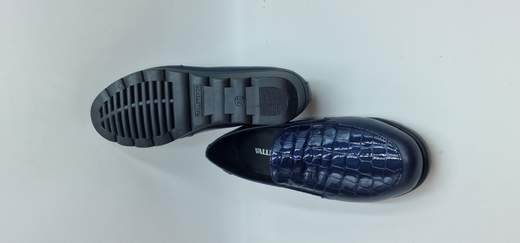 VALLEVERDE MOCASSINO IN PELLE E COCCO