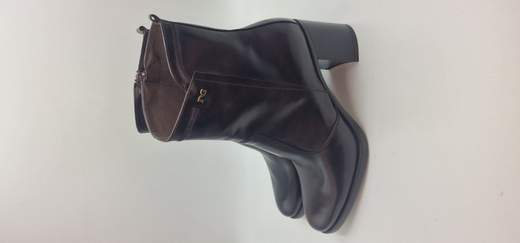 NERO GIARDINI STIVALETTO IN PELLE