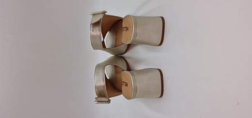 MELLUSO SANDALO IN NAPPA LAMINTA