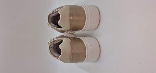 NERO GIARDINI SNEAKER IN PELLE LAMINATA