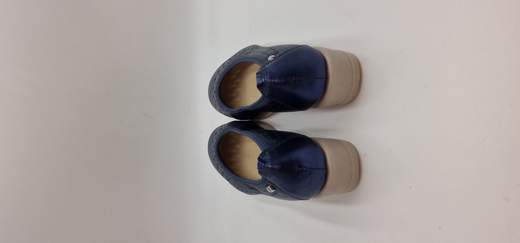 VALLEVERDE DECOLLETE IN PELLE LAMINATA