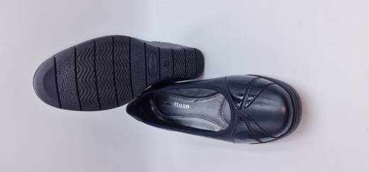 MELLUSO DECOLLETE IN PELLE E VERNICE