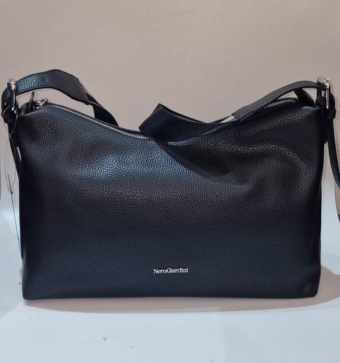 NERO GIARDINI BORSA IN ECOPELLE