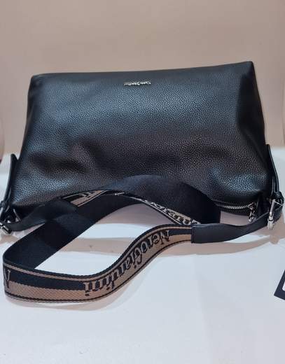 NERO GIARDINI BORSA IN ECOPELLE