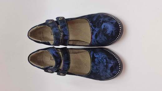 LAURA VITA DECOLLETE IN CAMOSCIO STAMPATO