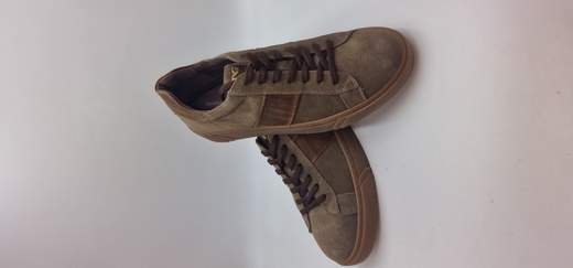 NERO GIARDINI SNEAKER IN CAMOSCIO