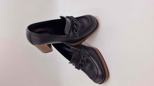 NERO GIARDINI MOCASSINO IN PELLE