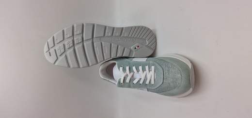 NERO GIARDINI SNEAKER IN CROSTA E TESSUTO