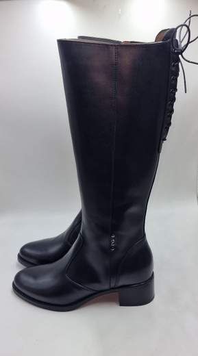 NERO GIARDINI STIVALE IN PELLE