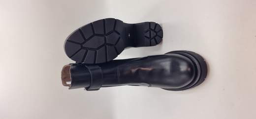 NERO GIARDINI STIVALETTO IN PELLE