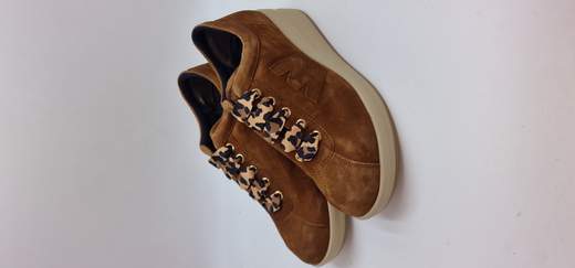 MELLUSO SNEAKER IN CAMOSCIO