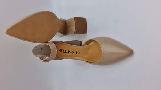 MELLUSO DECOLLETE APERTO AI LATI IN PELLE