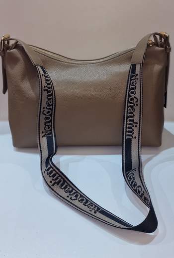 NERO GIARDINI BORSA IN ECOPELLE