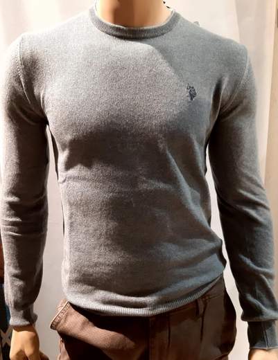 U.S. POLO ASSN. JESSE ROUND-NK KNIT 