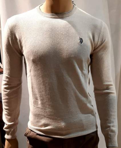 U.S. POLO ASSN. JESSE ROUND-NK KNIT 