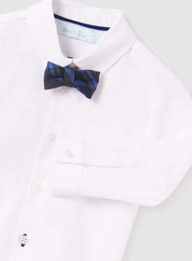 Completo Bermuda Quadri Neonato Abel&Lula