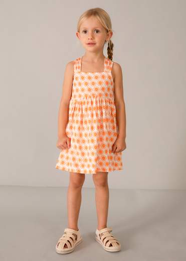 Vestito stampato bambina