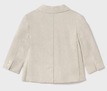 Giacca elegante lino neonato