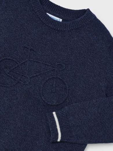 Maglione bicicletta rilievo bambino