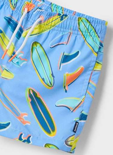 Costume bermuda stampato bambino