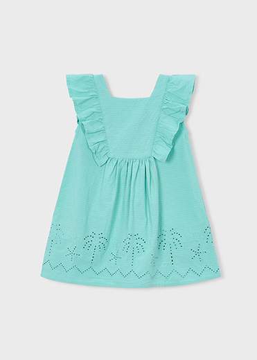 Vestito traforato bambina