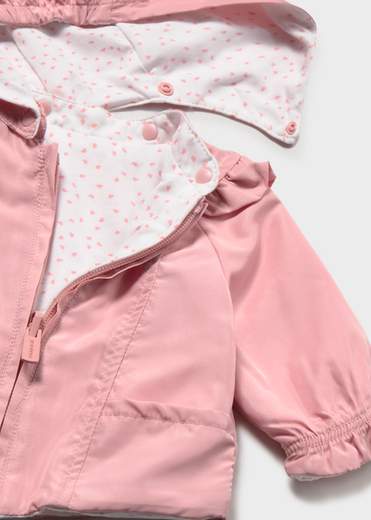 Giubbino reversibile neonata