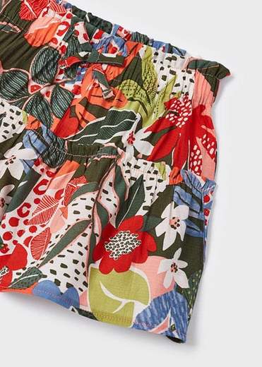 Gonna-pantalone stampata bambina