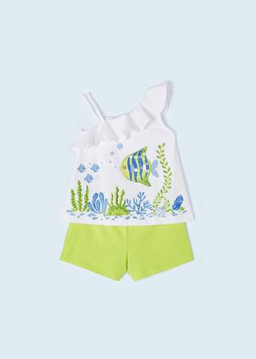 Completo Maglietta e Shorts Bambina