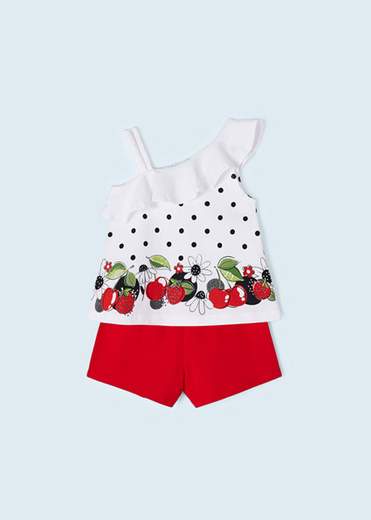 Completo Maglietta e Shorts Bambina