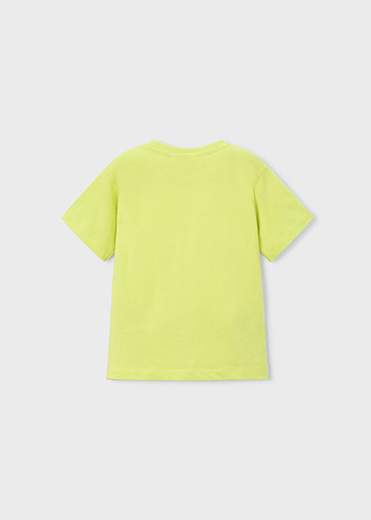 Maglietta basic lettera bambino