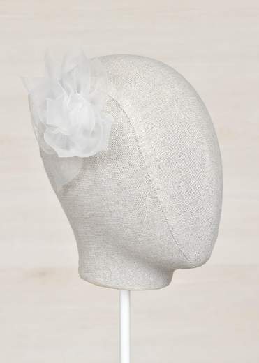 Fermaglio Fiore Organza Bambina Abel