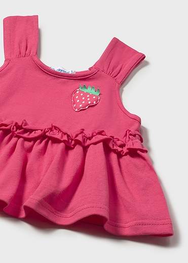 Completo costume 3 pezzi stampato protezione solare neonata