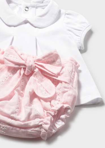 Completo 3 pezzi tricot neonata
