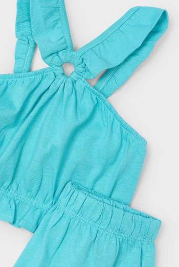 Completo shorts e top bambina