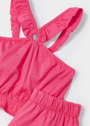 Completo shorts e top bambina