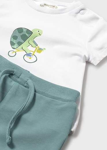 Tuta con maglietta neonato