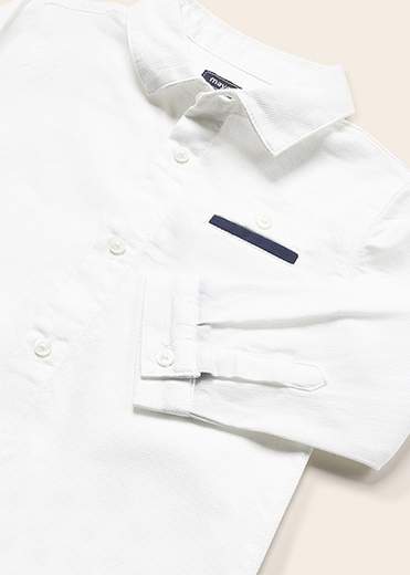 Camicia con Papillon Neonato