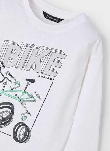 Maglietta manica lunga bici bambino