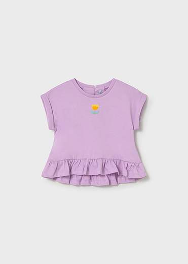 Completo 3 pezzi con pantaloncino neonata