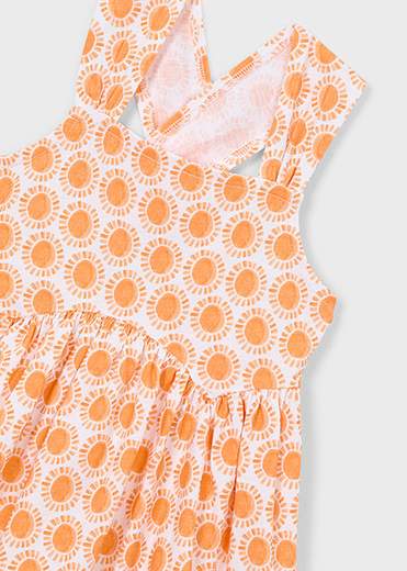 Vestito stampato bambina