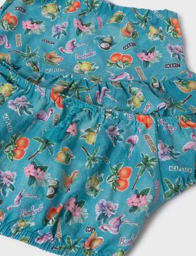 Completo gonna e top stampato ragazza