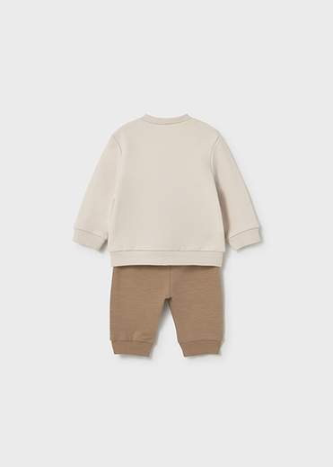 Completo tuta manica lunga 4 pezzi neonato