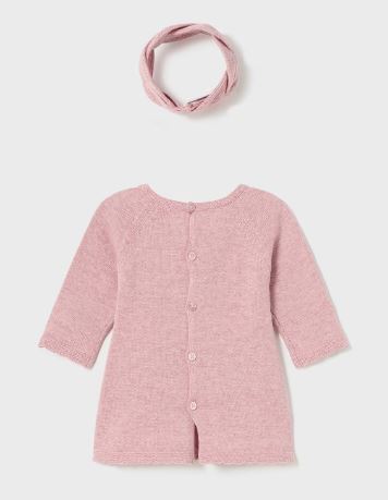 Vestito con fascia neonata Mayoral