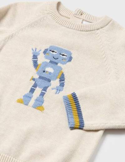 Maglione intarsio neonato