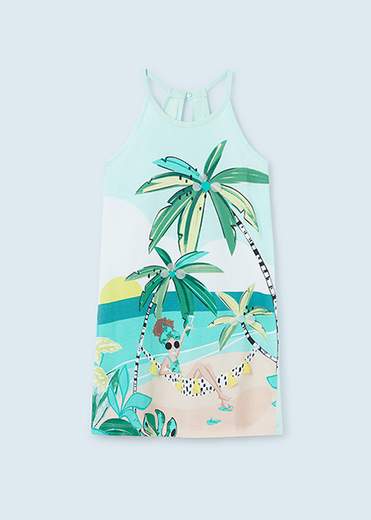 Vestito Stampato Ragazza