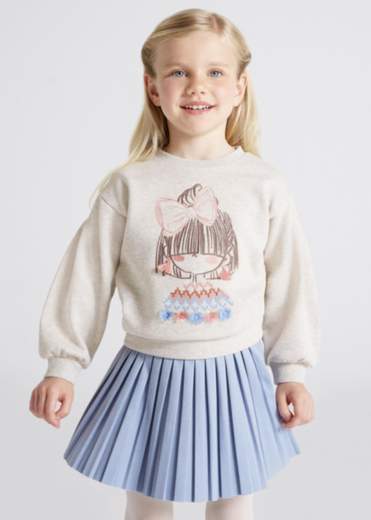 Gonna plissetatta bambina Mayoral