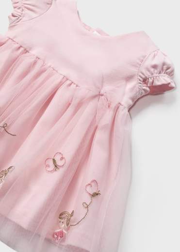 Vestito ricamo neonata Mayoral