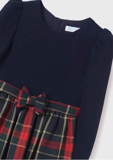 Abito Combined Quadri Bambina Abel