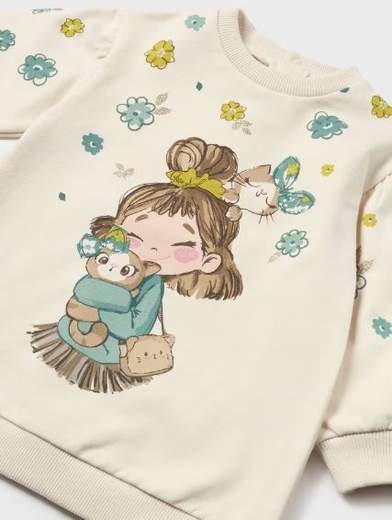 Vestito disegno bambina Mayoral
